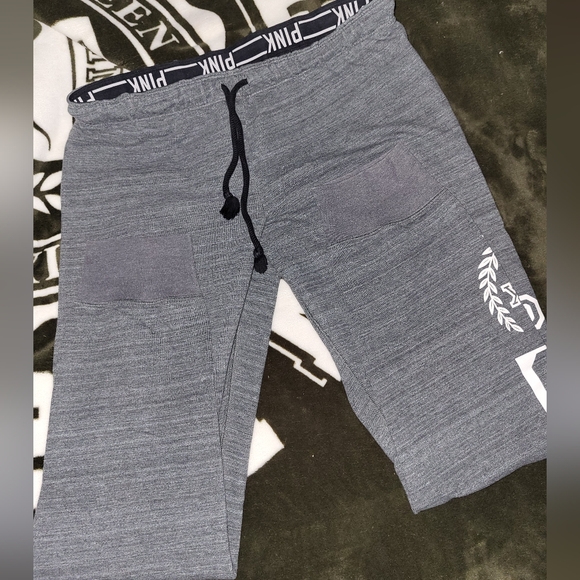 Vs pink vintage htf jogger sweatpants, size large. - Picture 7 of 11